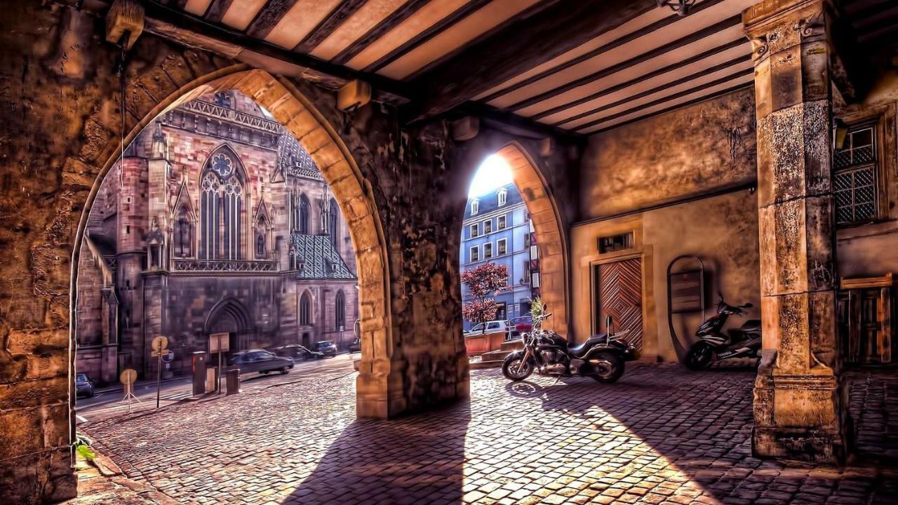 Residences Du Theatre Colmar Buitenkant foto